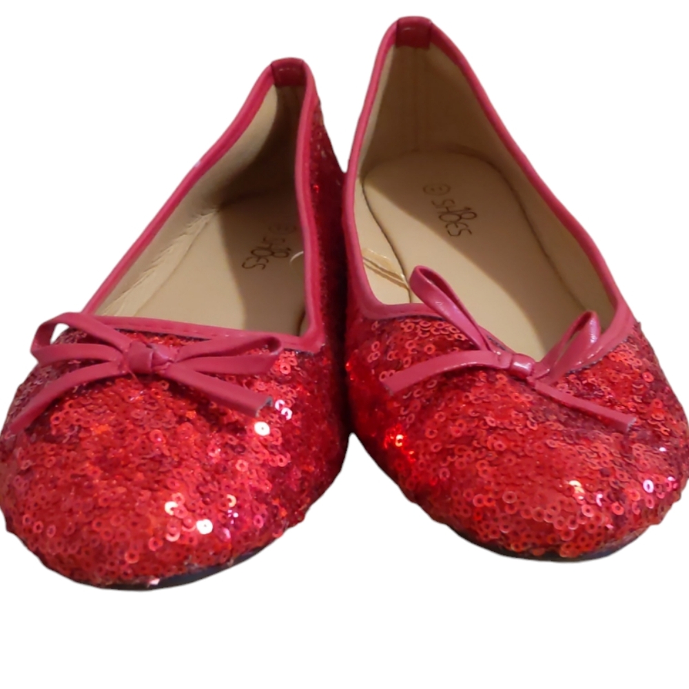 RUBY RED SLIPPERS Sequin Dorothy Oz Women's Size 11
